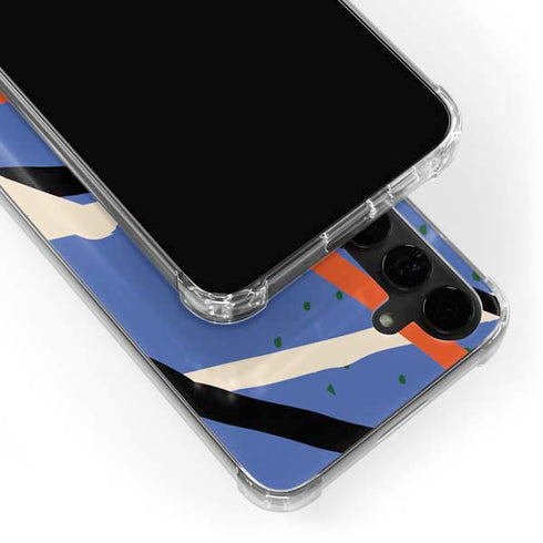 Abstract Lines Galaxy S24 Plus Clear Case